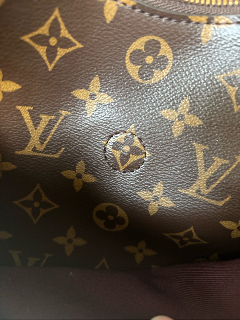 Louis Vuitton Monogram Brown & Natural Leather Shoulder Bag - Picture 6 of 14